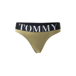 Tommy Hilfiger Underwear Tanga gaćice, kaki / crna / bijela / crvena
