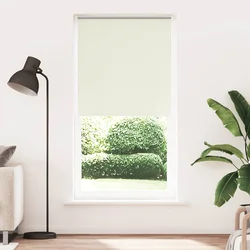 Rolo zavjesa za zamračivanje prljavo bijela 115x230 cm Širina tkanine 110,7 cm Poliester