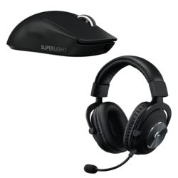 Logitech G Pro X Lightspeed Combo Set Bežični set slušalice i miš 991-000537