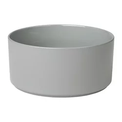 Siva keramična skleda Blomus Pilar, o 20 cm