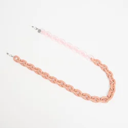 D.Franklin Link Chain Transparent/Pink Universal