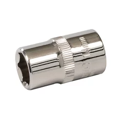 Silverline Ključ vtičnice 14 mm 1/2 HEX kratka srebrna črta