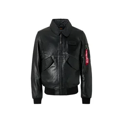ALPHA INDUSTRIES Prehodna jakna CWU-45 črna
