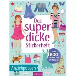 Das superdicke Stickerheft - Anziehpuppen