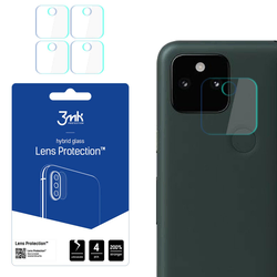 4x Staklo za kameru 3mk za Google Pixel 5A 5G - Prozirna KP20518