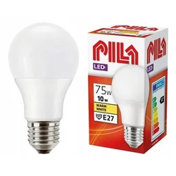 PILA LED žarnica 10W/75W 1050 lm 2700K E27