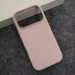 Maska Beautiful Shine Leather za iPhone 17 Pro roze