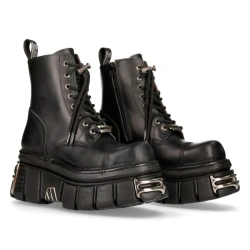 Usnjen škorenj unisex - NEW ROCK - M.NEWMILI083-S37