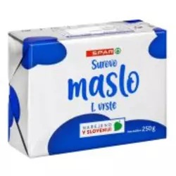 SUROVO MASLO SPAR, 250G