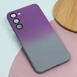 TERACELL Maska Rainbow Spring za Samsung S916B Galaxy S23 Plus ljubičasto-siva
