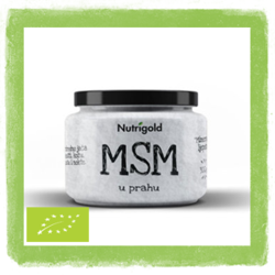 MSM prah 300 g Nutrigold