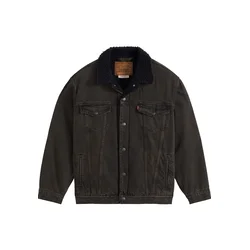 LEVIS  Prehodna jakna črn denim