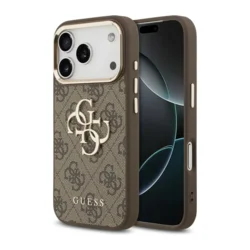 Maska Guess 4G Big Classic Logo za iPhone 17 Pro Max/ 18 Pro Max braon