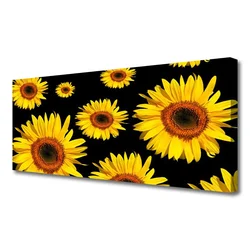 tulup.si Slika na platnu Rastlina sončnice narava 120x60 cm