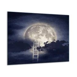 shumee Steklena zaščitna plošča ZA štedilnik 60x52 luna