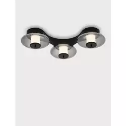 BALLET LED STROPNA LAMPA CRNA 24W 3000K IP20 TRIAC PRIGUŠILJIVA