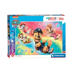 CLEMENTONI Puzzle 104 dela Paw Patrol Brilliant