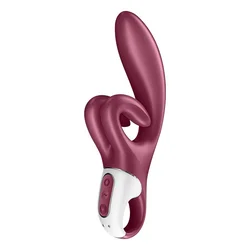 Satisfyer Vibrator Touch Me Rabbit rdeče barve