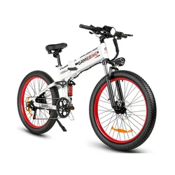 Samebike Električni bicikl LO26-PLUS, 26, Beli