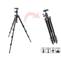 MANFROTTO stativ 7302YB TRIPOD WITH BALL HEAD QR