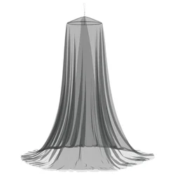 Mreža za komarce za krevet 3 kom. 156 mesh Crna ?56 x 220 cm