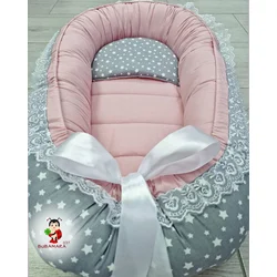 Bubamara037 Gnezdo za bebe, Sivo