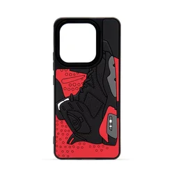 Futrola 3D Protect za Xiaomi Redmi Note 14 4G DZ2/6, Crno-crvena