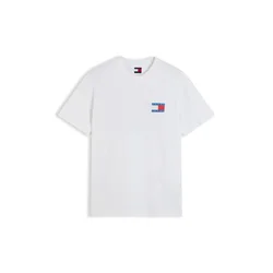 Tommy Jeans Majica modra/rdeča/bela