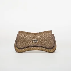 Torbice Diesel Play Small Crossbody Bag With Crystal Bronze Brown Universal