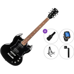 PSD Guitars DCT-100 Standard SET Black Električna kitara