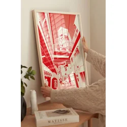 Uokvirena slika Wallity Lmnmdl14, 33x48 cm