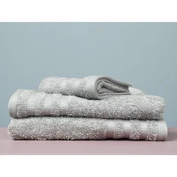 Premium Peskir 50×100 cm Dupli Štep, 100% Pamuk Vestio Siva boja ( VLK000655-sivabojavestio )