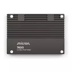 Micron 7600 PRO 3.84 TB NVMe U.2 SSD disk za strežnik/delovno postajo z NVMe 2.0 in strojno šifriranje