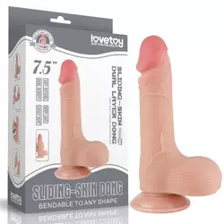 Sliding skin dong 7,5inch flesh2