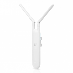 Ubiquiti UniFi Indoor Outdoor AP, AC Mesh,2x2 MIMO,300 Mbps(2.4GHz),867 Mbps(5GHz),Passive PoE,24V,2 External Dual-Band Omni Antennas,Wall