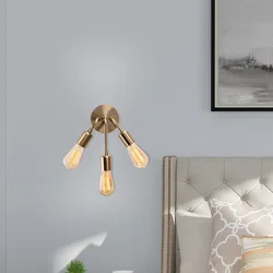 Opviq Zidna lampa E27 Max 40W, Bronzana