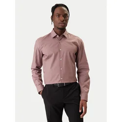 HUGO Srajca Kenno 50289499 Bež Slim Fit