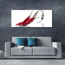 tulup.si Slika na platnu Spoon čili kuhinja 140x70 cm