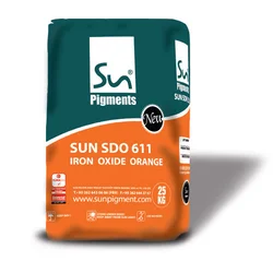 SUN PIGMENTS Oksidna boja za beton/gips - Narandzasta 25KG
