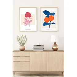 Wallity Uramljena slika Huhu172, 50x70 cm , 2 dela