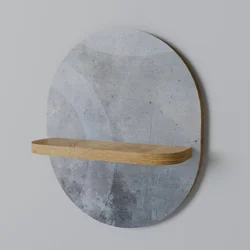 shumee Ovalna polica MUTED ARC