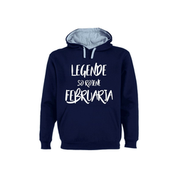 Hoodie Legende rojene Februarja