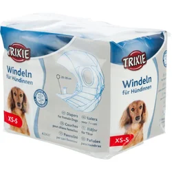 TRIXIE Pelene za ženke Diapers Female, 20-28cm, XS-S, 12 komada