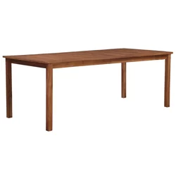 VIDAXL vrtna miza 200x100x74 cm trden akacijev les