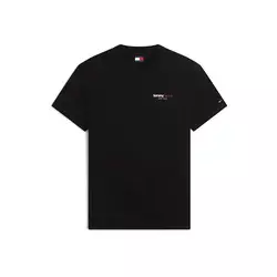 Tommy Jeans Majica DNA  rdeča / črna / bela