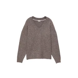 Pull&Bear Pulover pikčasto rjava
