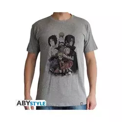 Majica AbyStyle Naruto - Naruto Group - Dark Grey - XXL