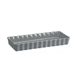 Tart baking dish, ceramic, 36 x 15 cm/1.3 L, Pearl - Emile Henry
