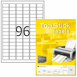Herma etikete topstick 30,5x16,9 A4/96 1/100 ( 02H8728 )