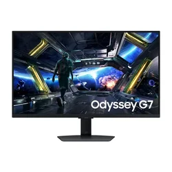Samsung Monitor Odyssey G7, 32, 4K, 3840x2160, IPS, 1000:1, 180Hz, 350cd, 2xHDMI, DP, USB, Pivot, Tilt, Swi, Crni